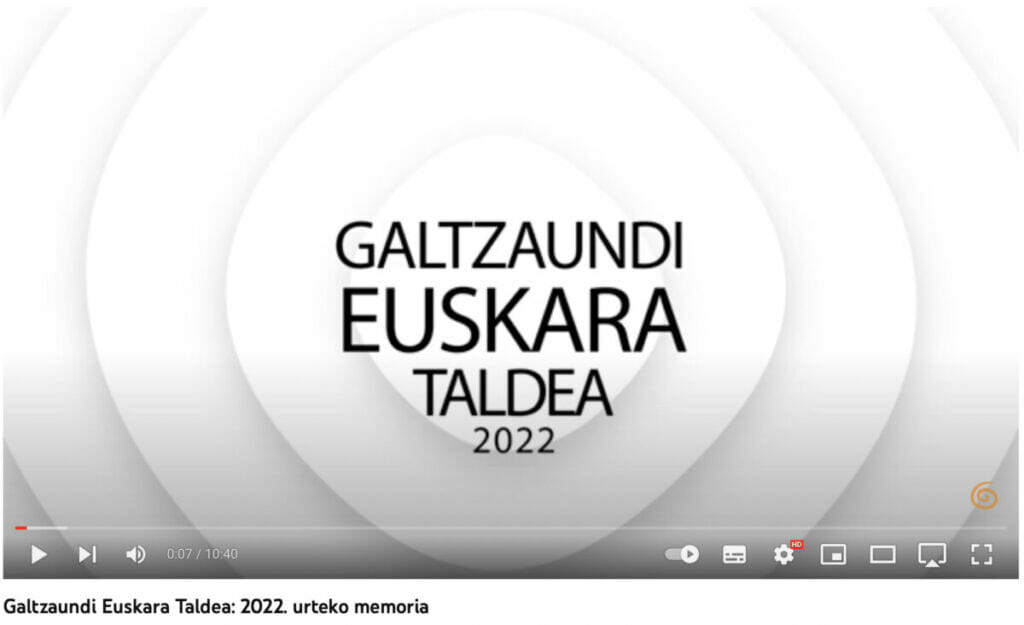 Zertan ibili da Galtzaundi 2022an? 1