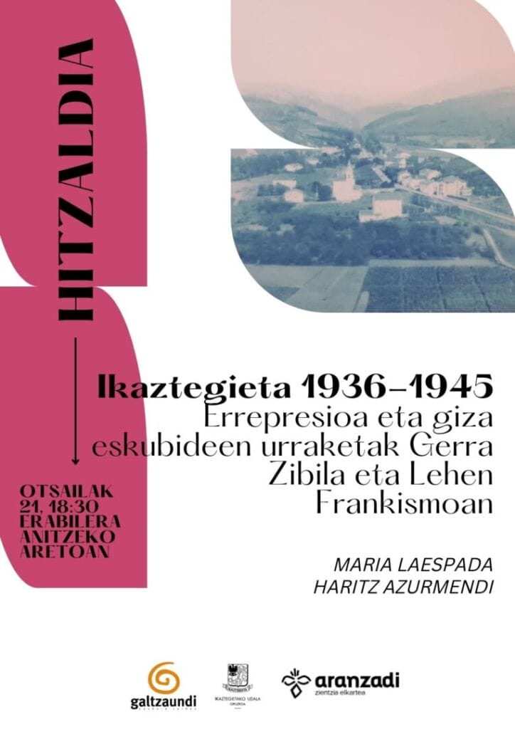 Giza eskubideen urraketak eta errepresioa mintzagai Ikaztegietan 3